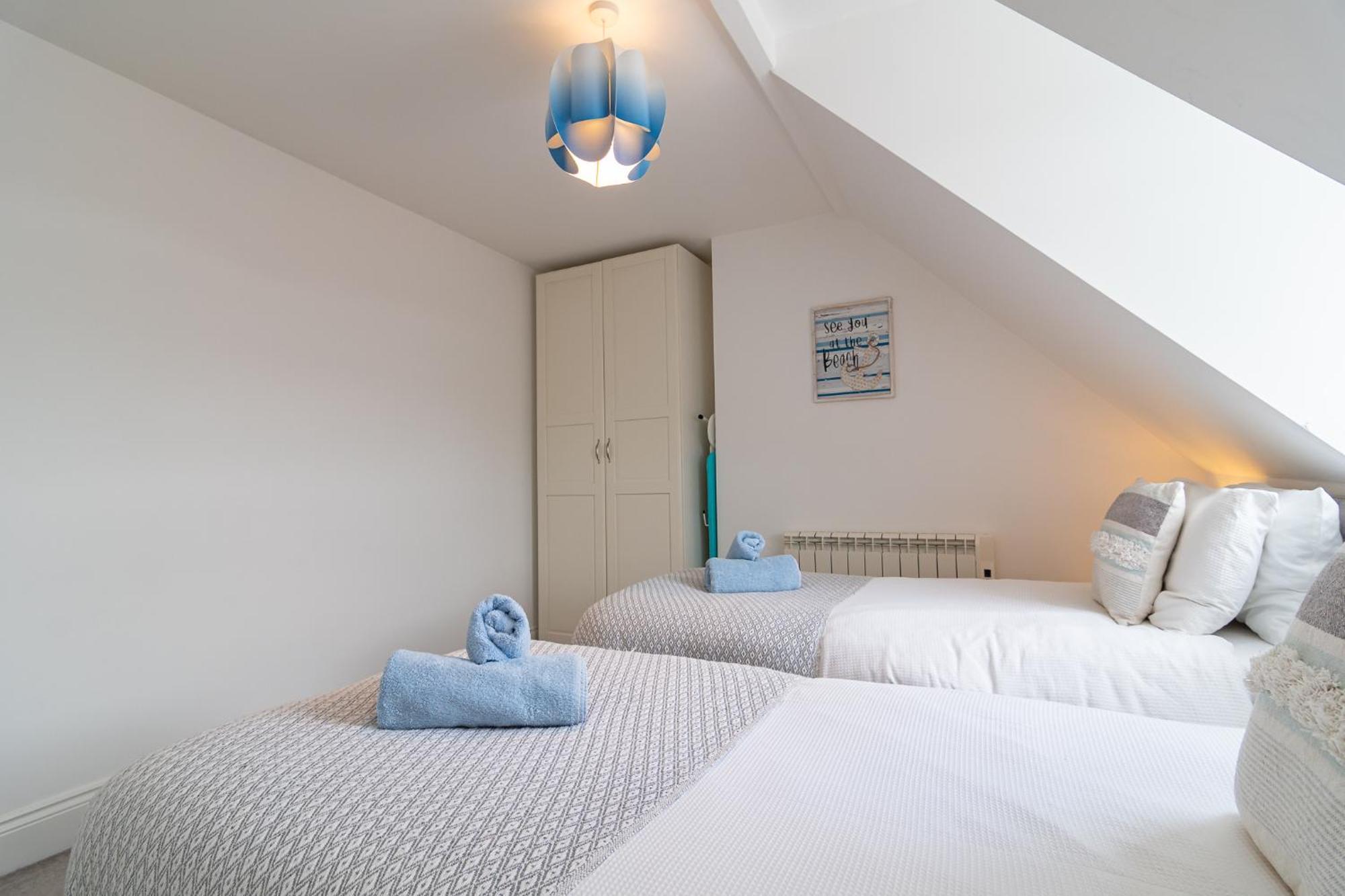 Light Airy 3 Bed Town Cntr Flat 700M To The Beach Bournemouth Exteriör bild